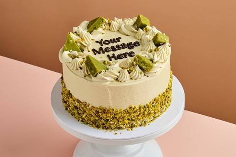 Cake Box pistachio cake