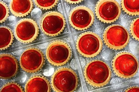 Fisher & Donaldson strawberry tarts