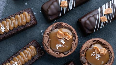 British Bakels - Sweet treats made with Sea Salted and Real Chocolate Billionaire Caramels - 3200x1800