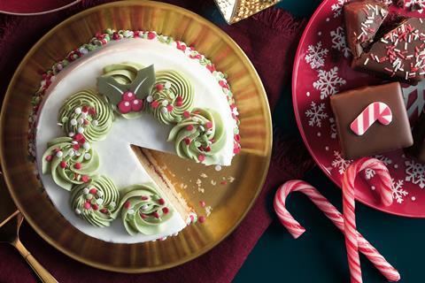 Asda wreath cake
