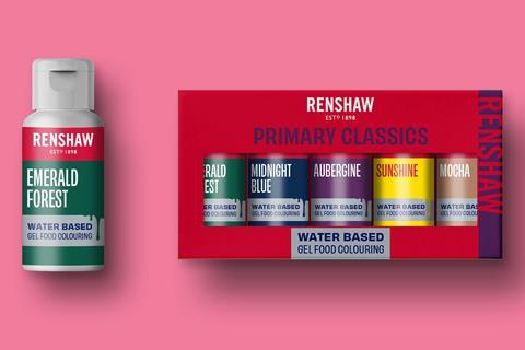 Renshaw water based gel food colourings