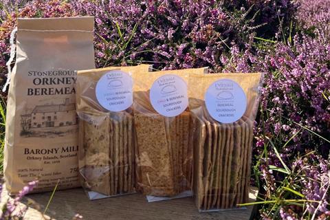 Eviedale Bakehouse - Beremeal Sourdough Crackers - 2100x1400