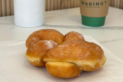 Warings Bakery - double knot doughnut - 2100x1400