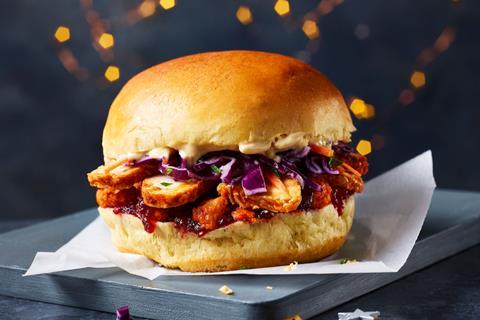 M&S Naughty & Spice Turkey Feast Roll