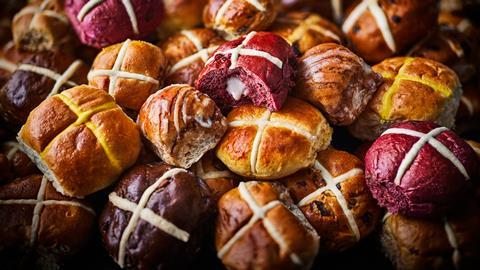 M&S - Hot Cross Buns 2026 range