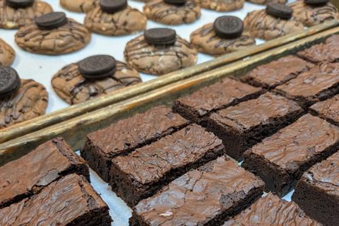 Cavan Bakery - Chocolate brownies at new shop in Ham, Surrey 2100x1400