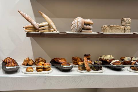 Copains - Bakery counter at new Neal Street shop - 2100x1400