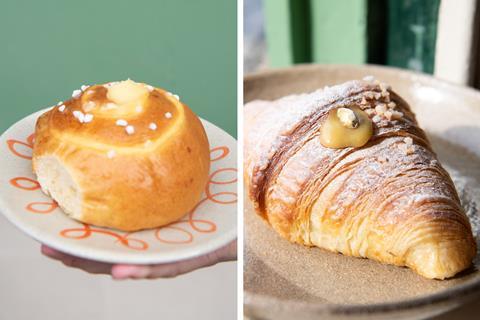 Forno - Veneziana and Cornetto al Pistaccho - 2100x1400