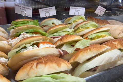 Cavan Bakery - Sandwiches at new shop in Ham, Surrey 2100x1400