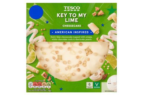 Tesco Key to My Lime Cheesecake