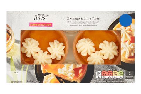 Tesco Finest Mango and Lime Tarts