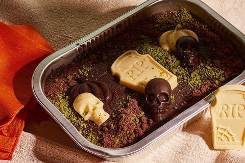 Cutter & Squidge - Graveyard Brownie Slab  -  2100x1400