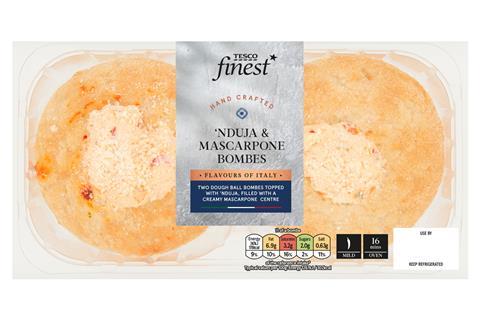 Tesco Finest Nduja Mascarpone Bombes - 2100x1400
