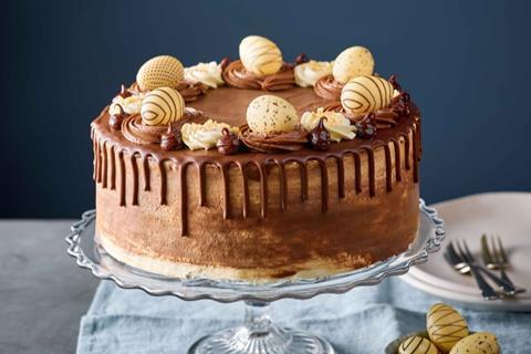 Patisserie Valerie CHOCOLATE & HAZELNUT EASTER NEST CAKE  2