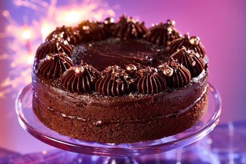 Chocolate Indulgence Cake - Co-op Christmas 2023 range  2100x1400