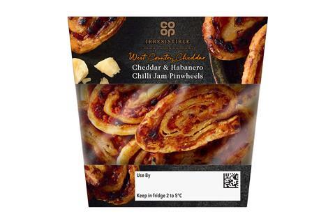 Co-op - Cheese & Habenero Chilli Pinwheels - 2100x1400