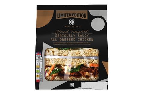 Co-op - Seriously Saucy Chicken Sandwich - 2100x1400