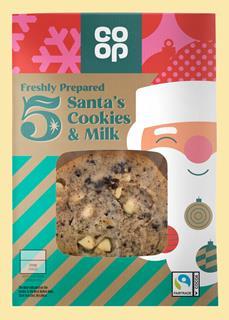 Santa's Cookies & Milk  Co-op Christmas 2023 range 1000x1400