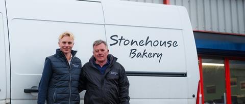 Stonehouse Bakery - Harvey Clacherty and his father Ian