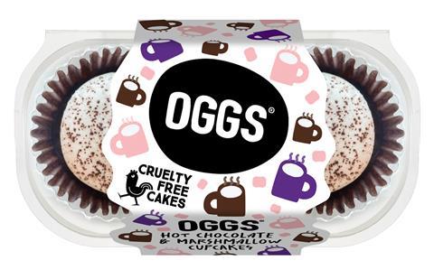 Oggs hot chocolate & marshmallow cupcakes