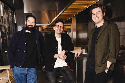 Crunch - L-R co-founders Joni Francisco, Michael Medovnikov, and Sacha Yonan - 2100x1400