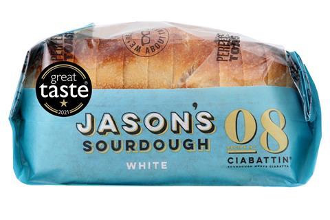 Jasons white sourdough ciabattin