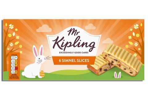 Mr Kipling - Simnel Slices  2100x1400