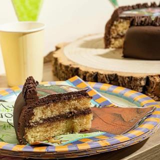 Just Love Food Company - The Gruffalo Celebration Cake slice - 1080x1080