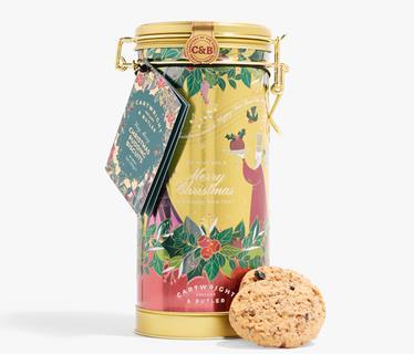 Cartwright & Butler musical biscuit tin