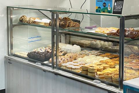 Harry Gow - bakery counter