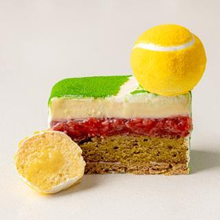 Nicolas Rouzaud at The Connaught - Wimbledon patisserie cross section - 1080x1080