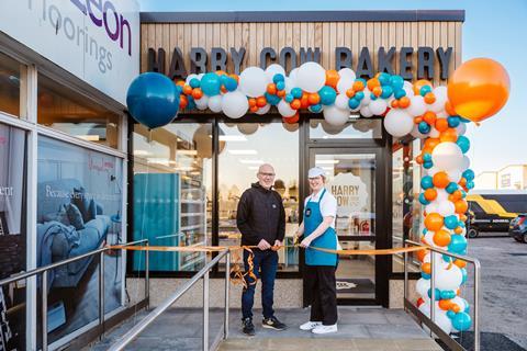 Harry Gow - Director David Gow and new Inverness shop manager Toni Wilson mark the opening of the chain's latest site
