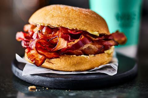 Gluten Free Bacon Roll