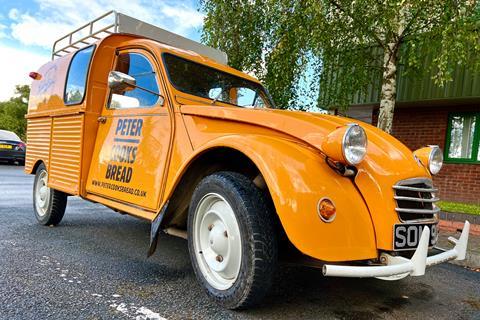 Peter Cooks Bread - 2CV vehicle