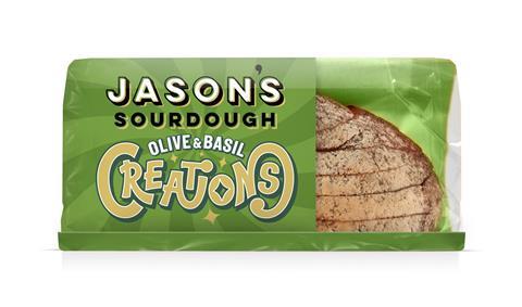 Jason's Sourdough Creations Olive & Basil loaf