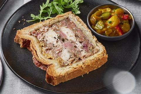 3 Chicken & Pork Pate en Croute - Tesco Finest Chefs Collection  2100x1400