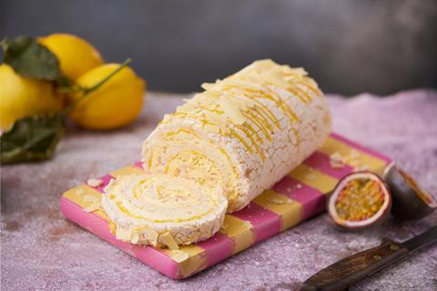 39 Irr Lemon and Passionfruit Roulade