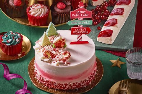 31 Tesco Candy Cane Celebration Cake - 2100x1400