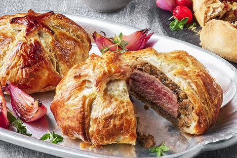 5 Tesco Finest Beef Fillet Wellingtons  - 2100x1400