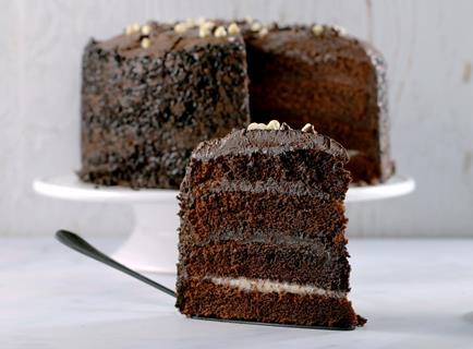 Four Layer Chocolate Fudge Cake