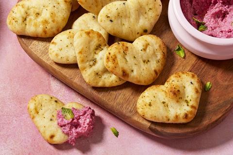 Baked Earth Bakery - Love Bites mini garlic and coriander naans  2100x1400