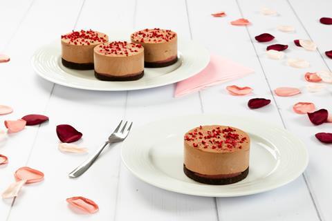 Just Desserts Yorkshire - Dark Chocolate and Raspberry Cheesecake