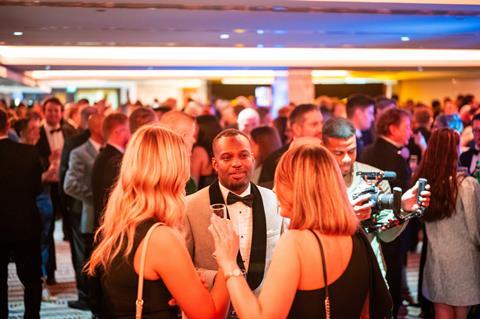 Guests in conversation at the Baking Industry Awards 2024