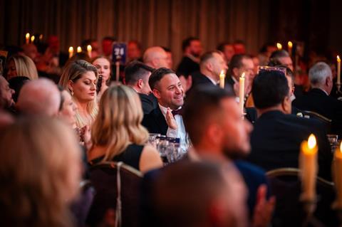 People smiling at the Baking Industry Awards 2024