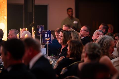 People smiling at the Baking Industry Awards 2024