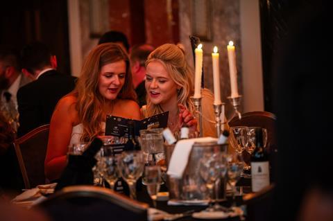 Guests in conversation at the Baking Industry Awards 2024