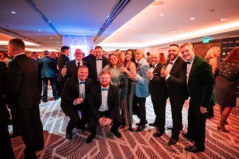 People smiling at the Baking Industry Awards 2024