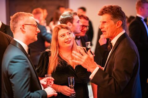 Guests in conversation at the Baking Industry Awards 2024