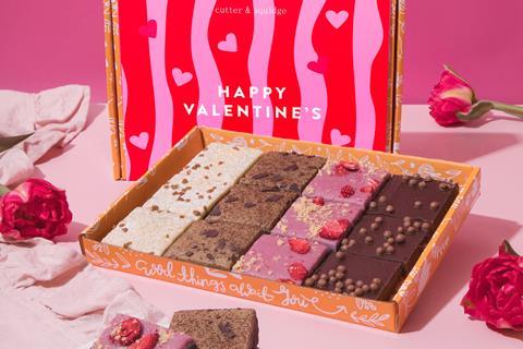 Cutter & Squidge - Date Night Dessert Valentine’s Brownie Box - 2100x1400