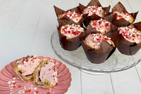 Just Desserts Yorkshire - Raspberry Ripple Cookie Cups - 2100x1400